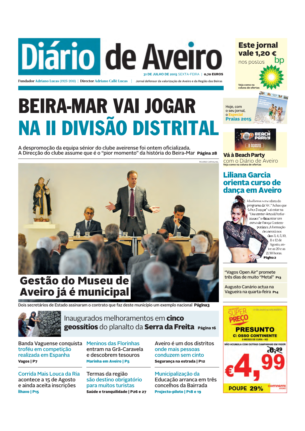 Beira-Mar Vai Jogar Na Ii Divisão Distrital