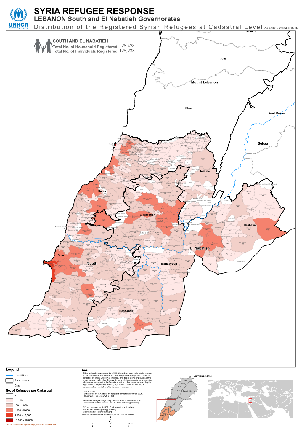 Syria Refugee Response ±