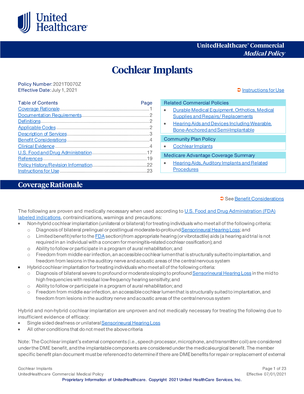 Cochlear Implants