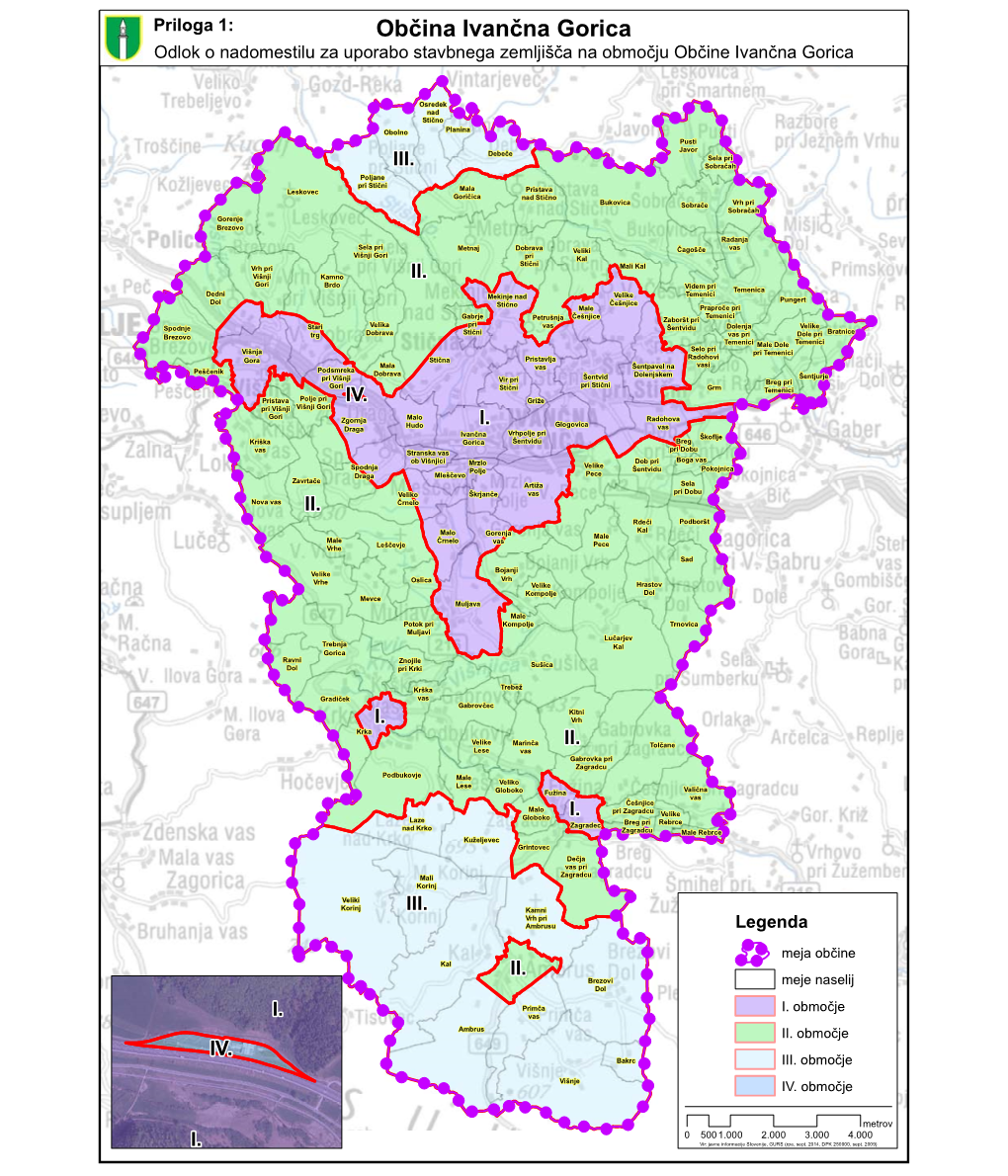 Občina Ivančna Gorica Odlok O Nadomestilu Za Uporabo Stavbnega Zemljišča Na Območju Občine Ivančna Gorica