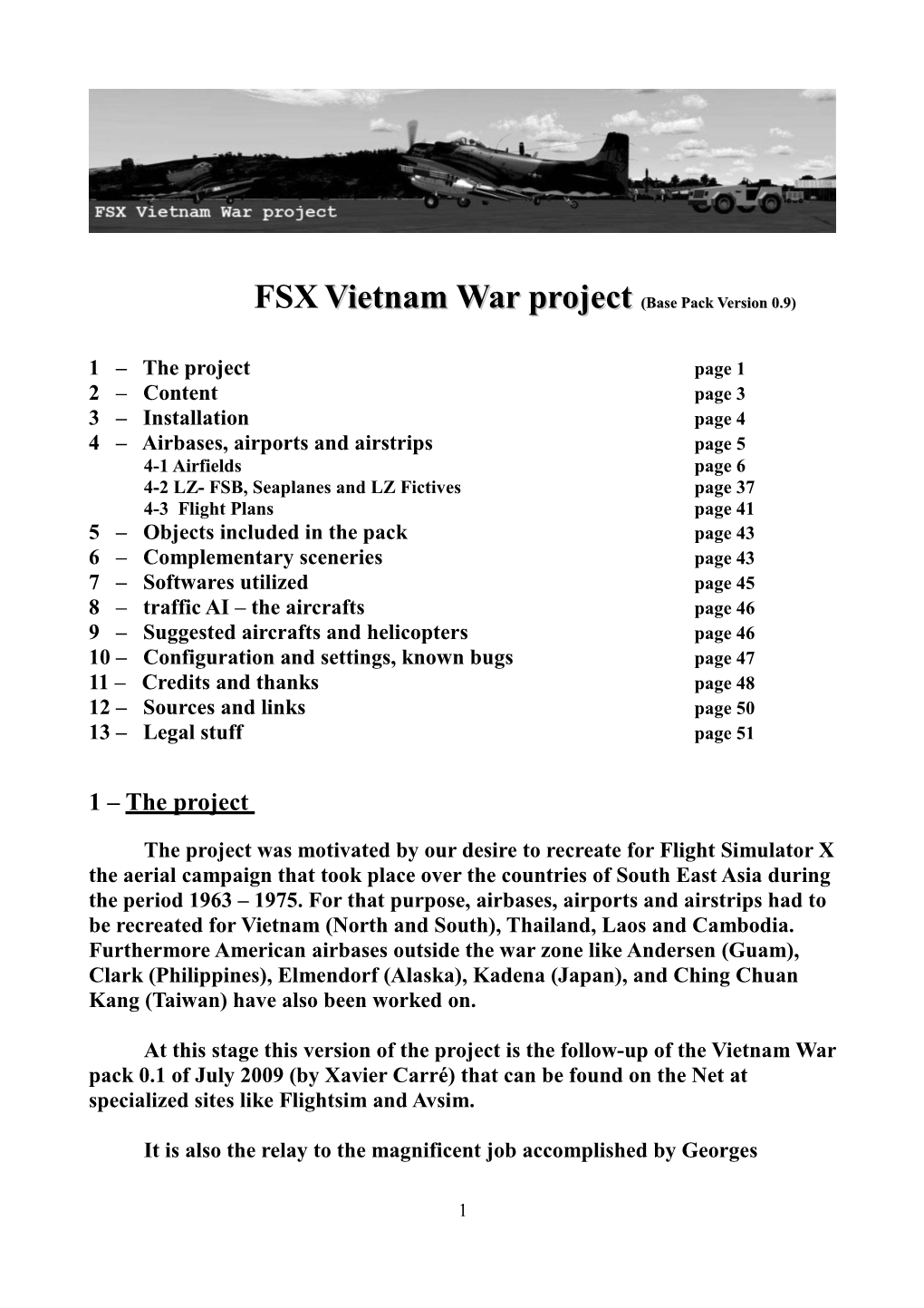 Fsxvietnam War Project (Base Pack Version 0.9)