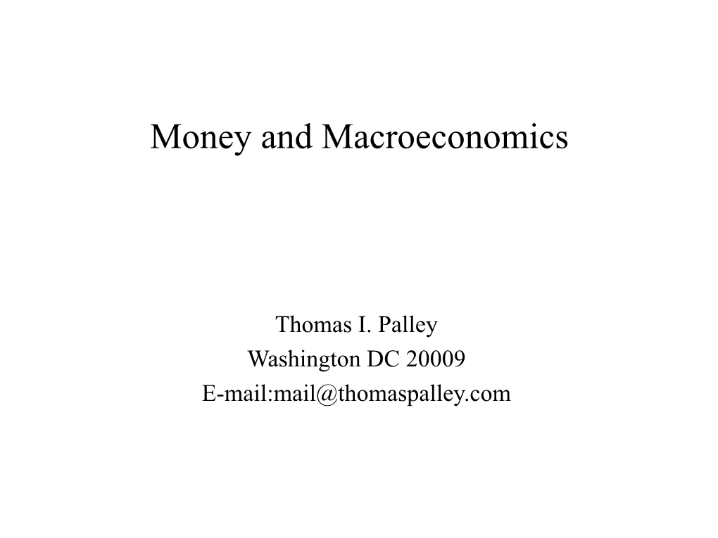 Endogenous Money: Implications for the Money Supply Process, Interest