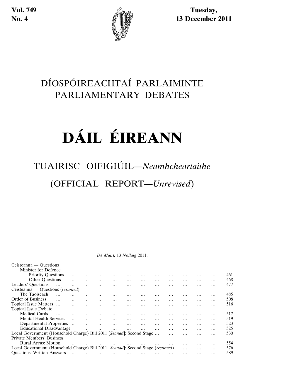 Dáil Éireann