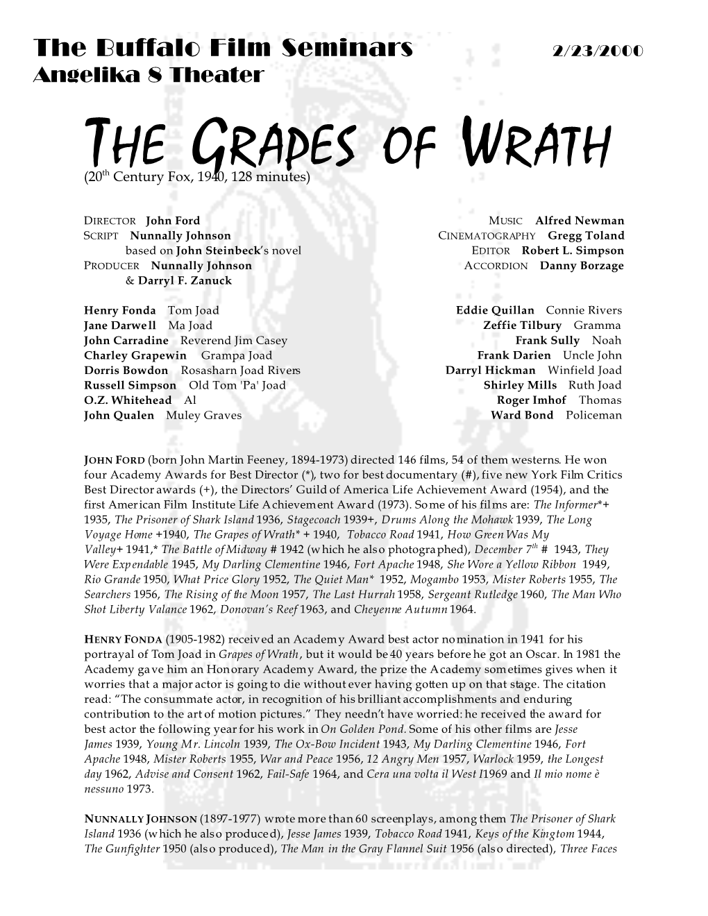 The Grapes of Wrath