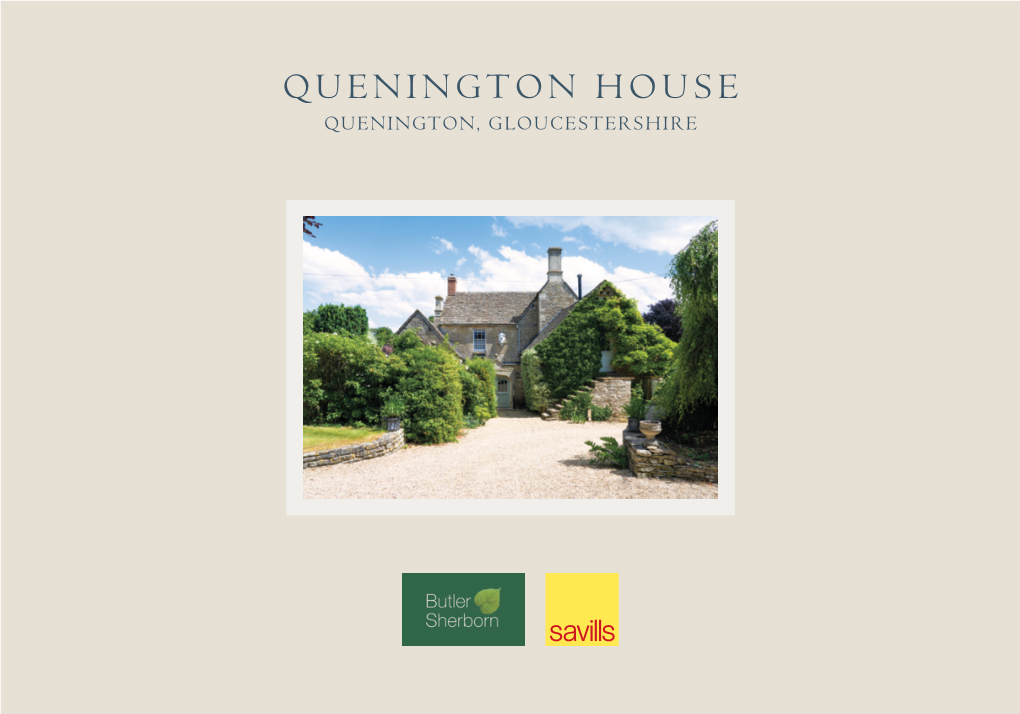 Quenington House Quenington, Gloucestershire