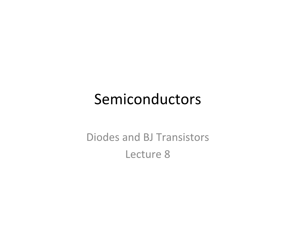 Semiconductors