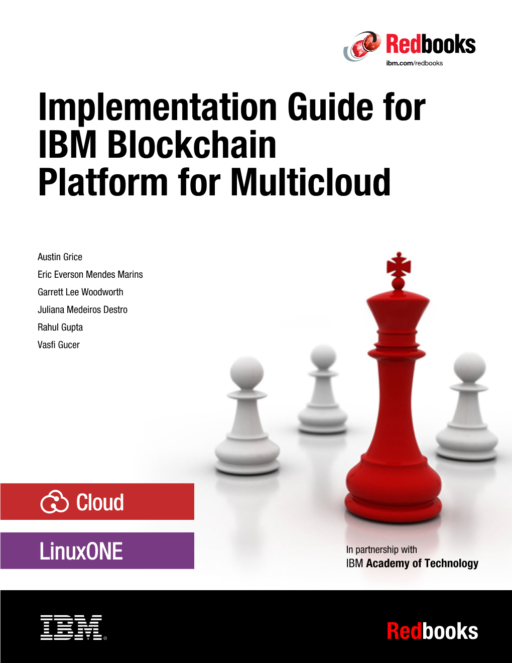 Implementation Guide for IBM Blockchain Platform for Multicloud