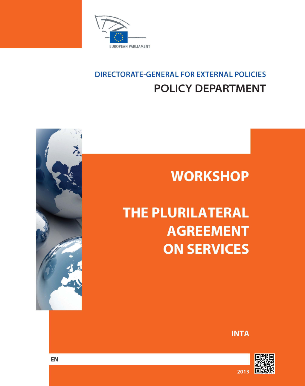 The Plurilateral Agreement on Services