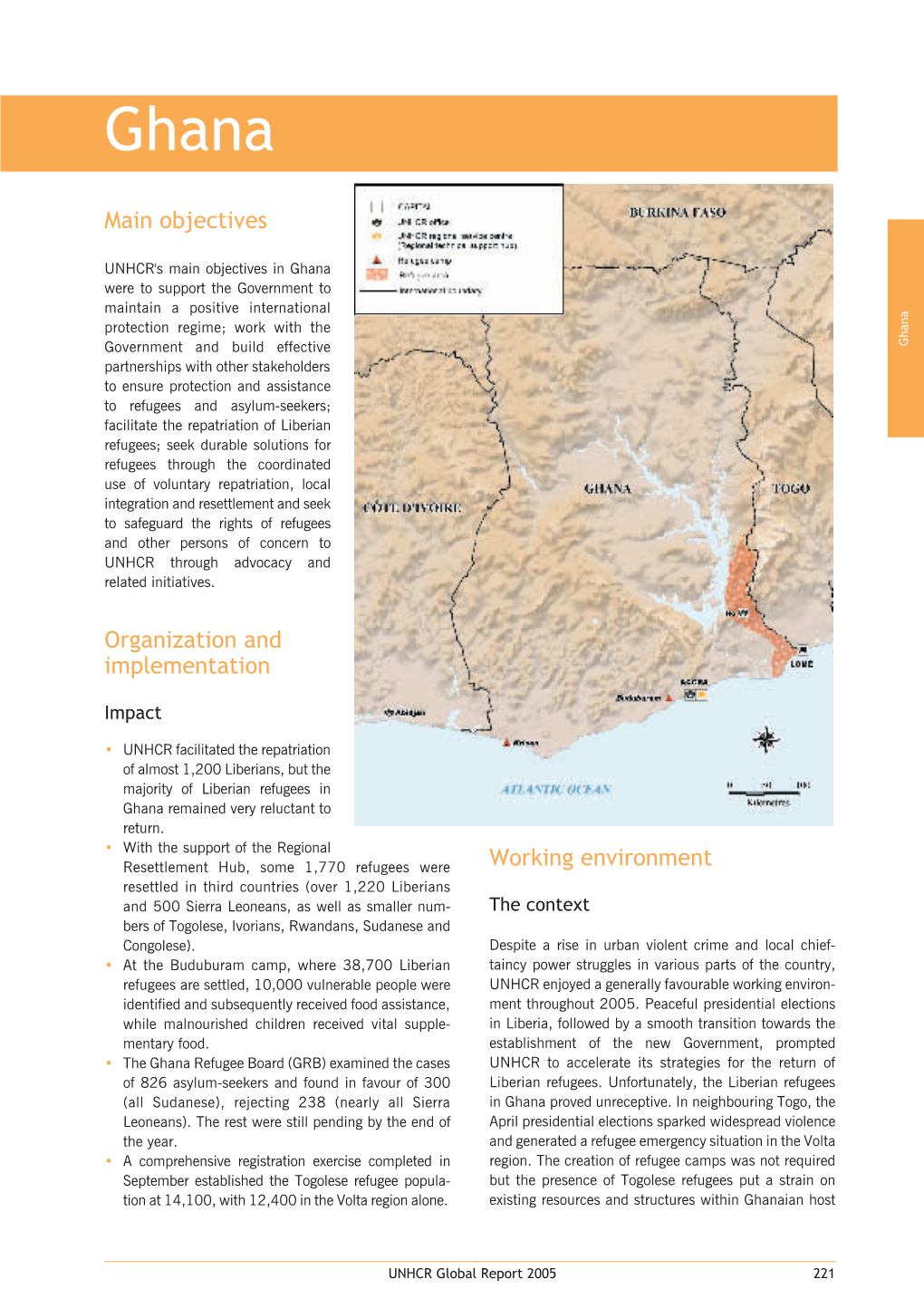 Objectives Organization and Implementation Working