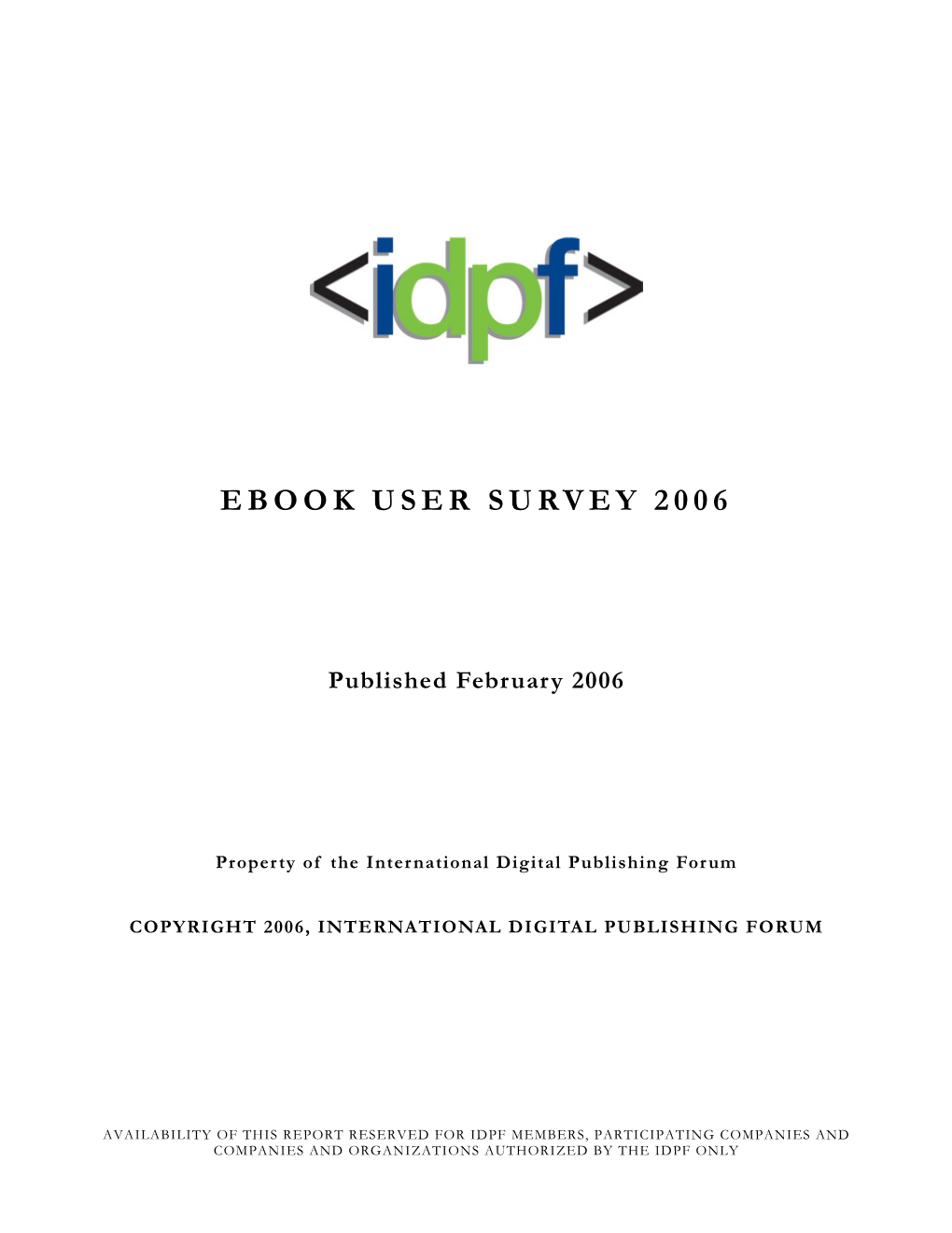 Ebook and Edocument Publishing and Retail Statistics