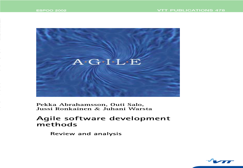 Agile Software Development Methods: Review and Analysis