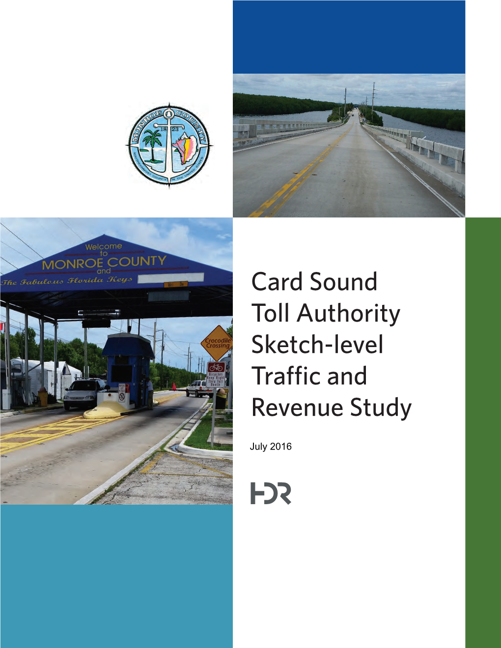 Card Sound Toll Study