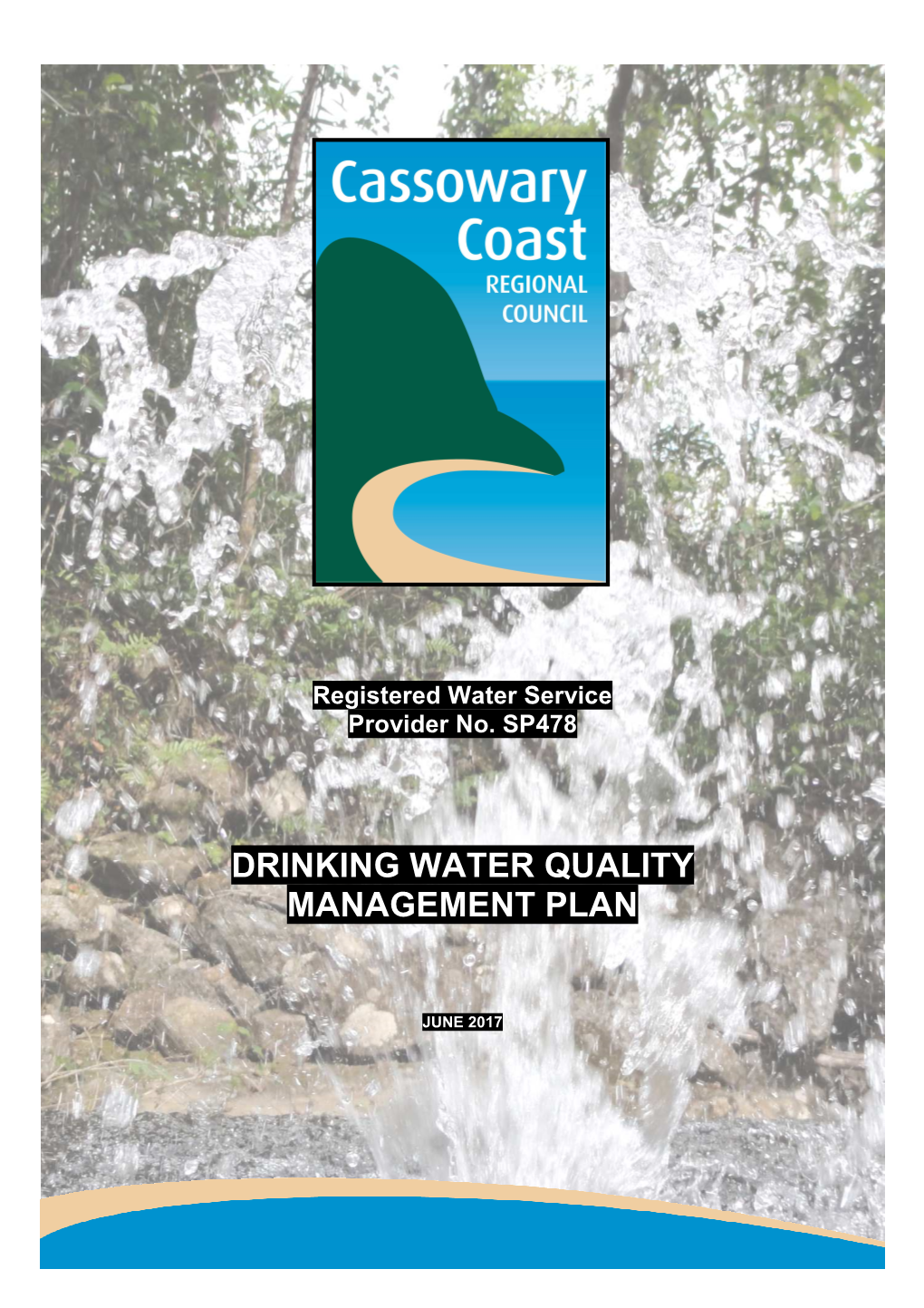 Drinking Water Quality Management Plan June 2017