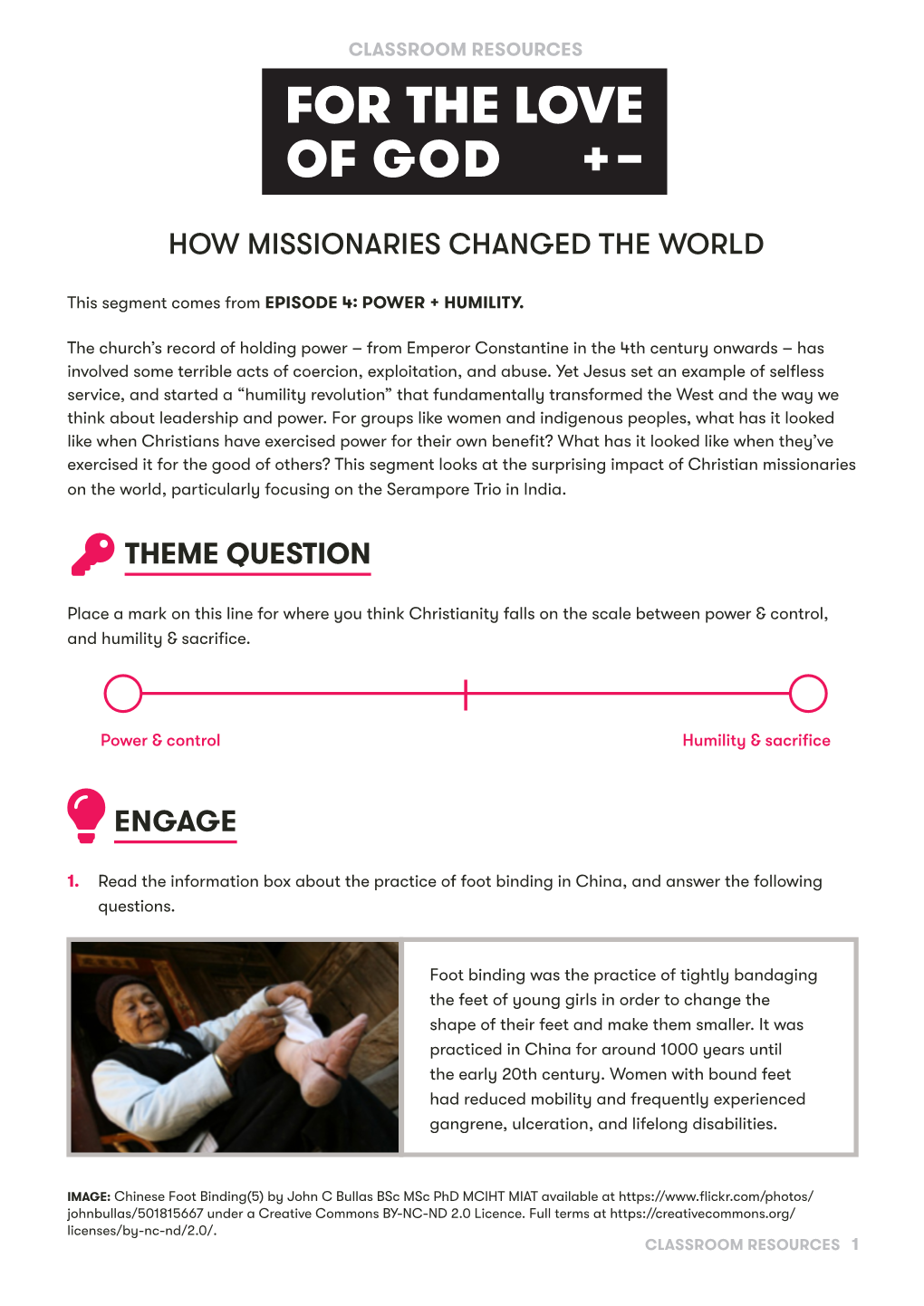 How Missionaries Changed the World Theme Question