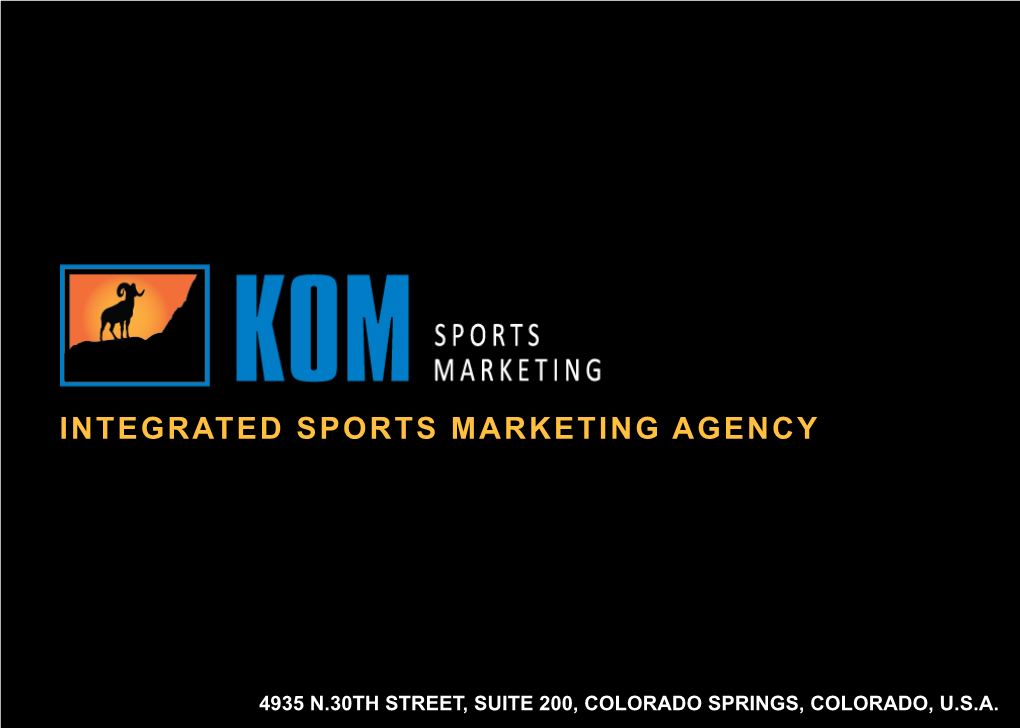Integrated Sports Marketing Agency