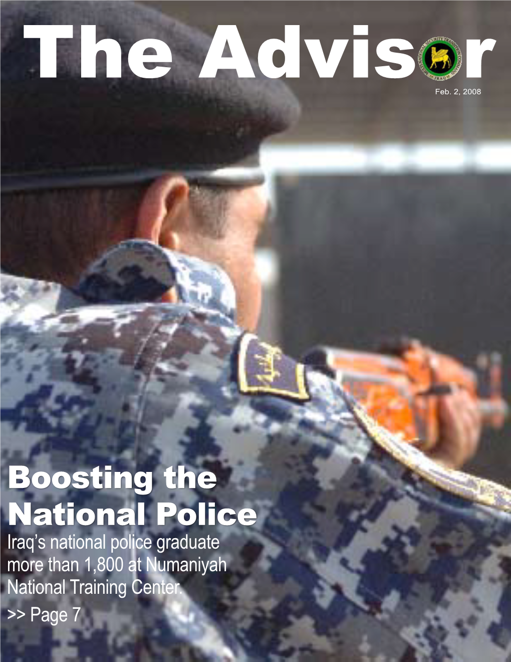 Boosting the National Police Iraq’S National Police Graduate More Than 1,800 at Numaniyah National Training Center
