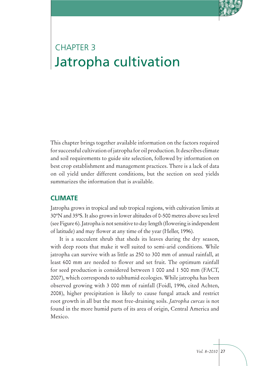 Jatropha Cultivation