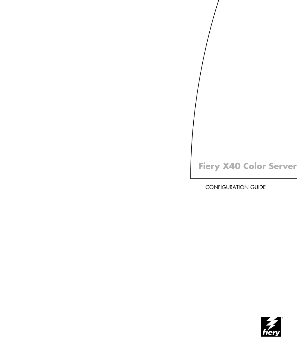 Fiery X40 Color Server