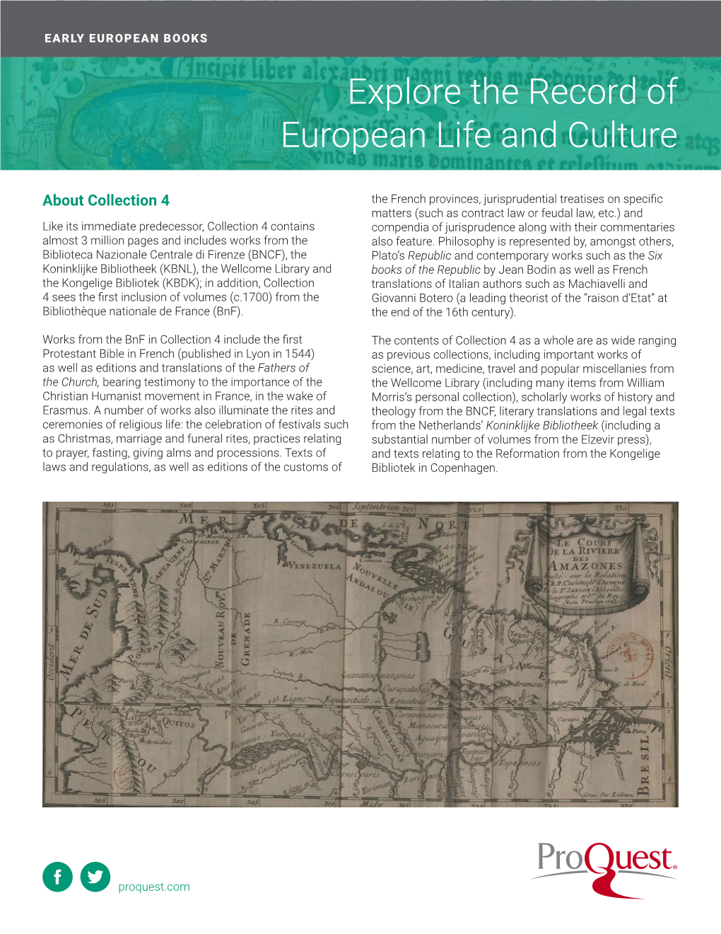 Explore the Record of European Life and Culture