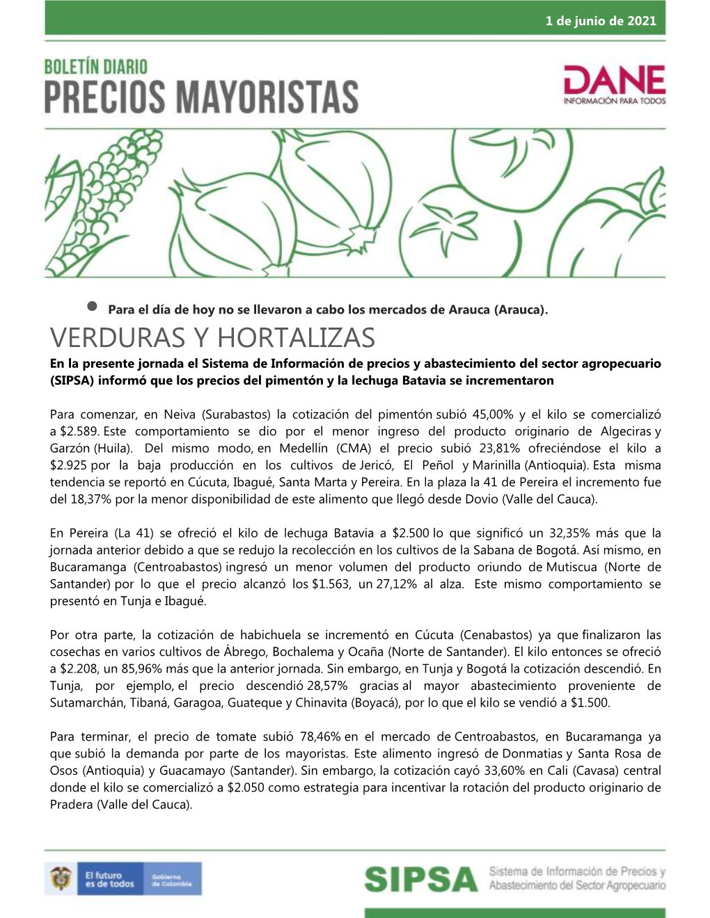 Verduras Y Hortalizas