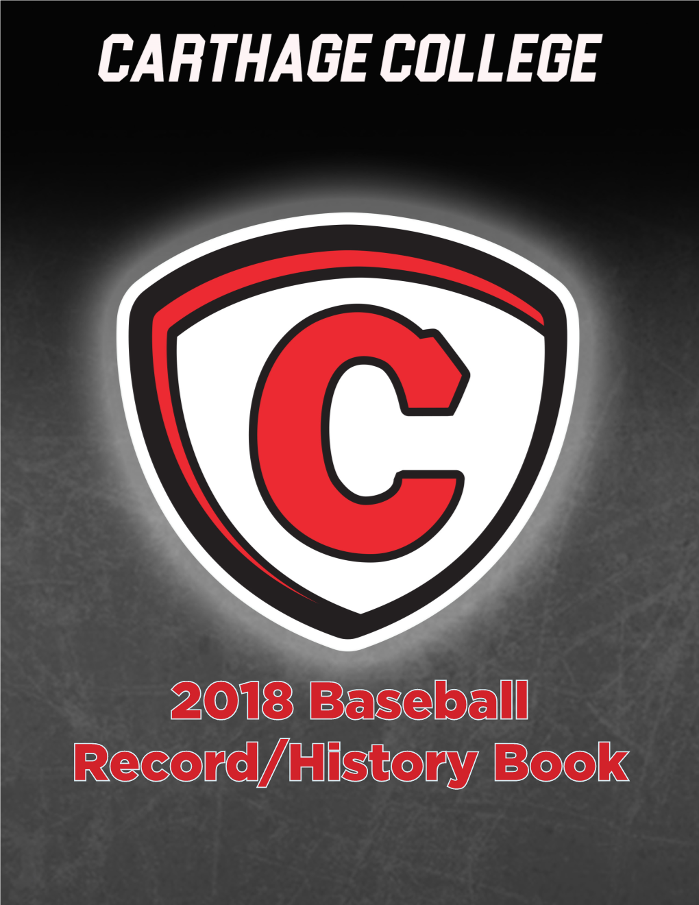 2018 Baseball Record/History Book