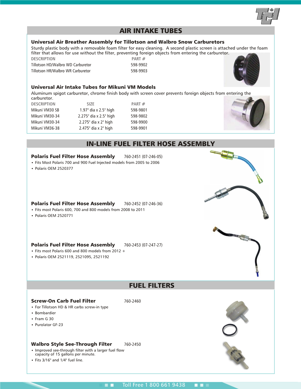 Fuel Filter Hose Assembly