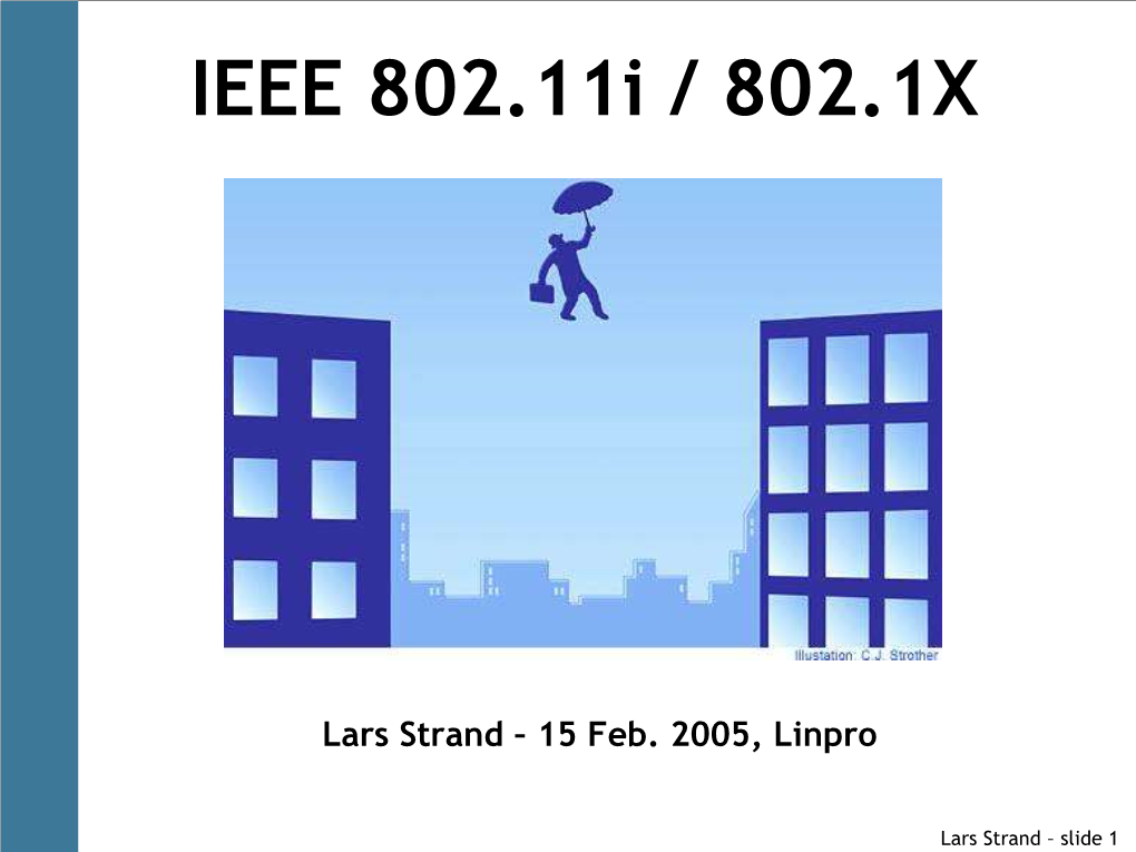 IEEE 802.11I / 802.1X