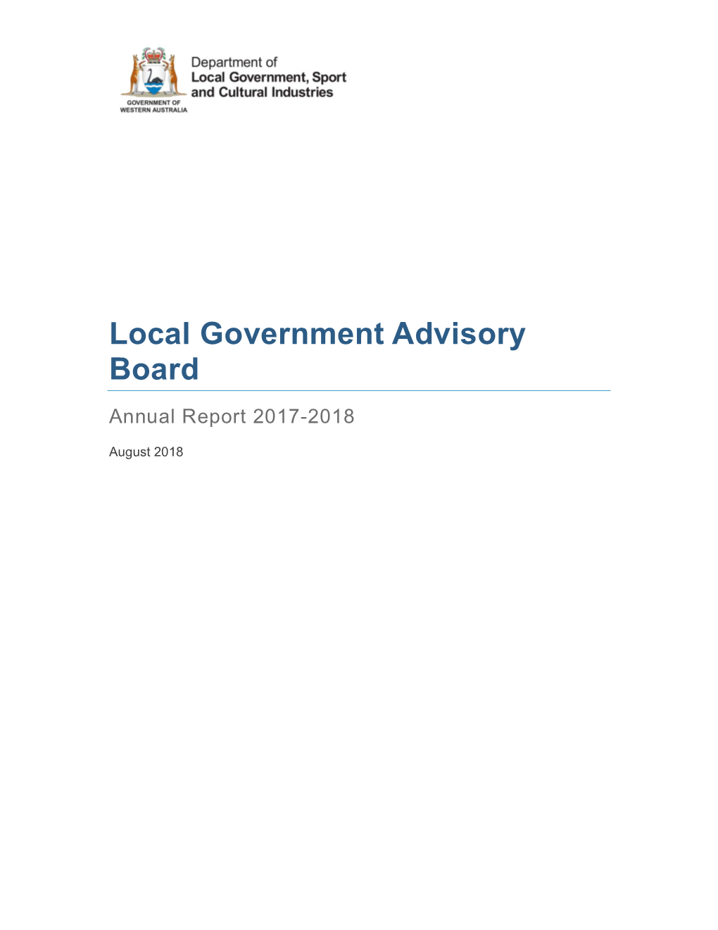 Local Government Advisory Board