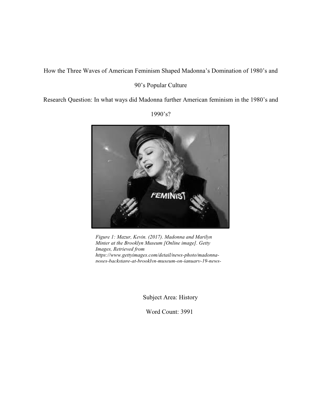 How the Three Waves of American Feminism Shaped Madonna's
