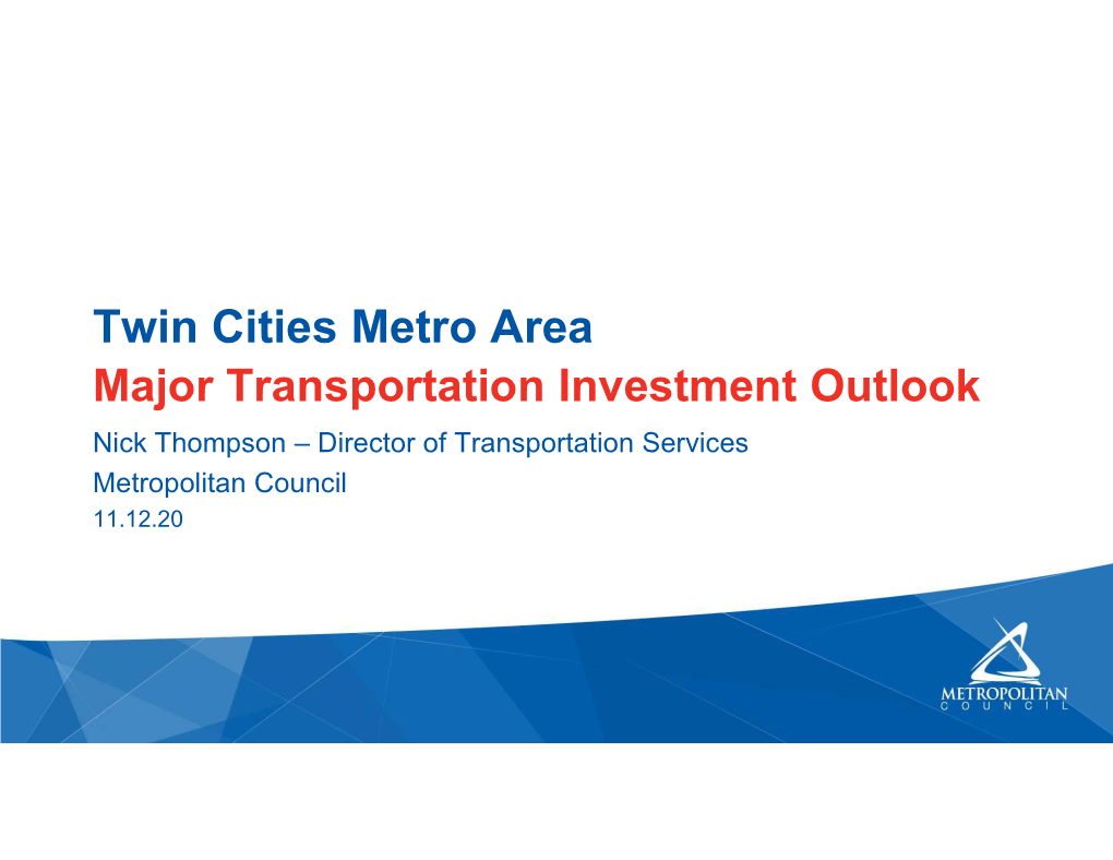 Twin Cities Metro Area