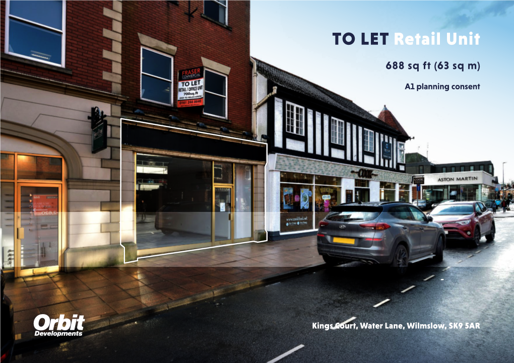 TO LET Retail Unit