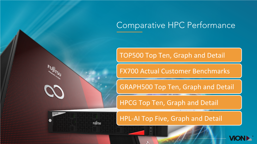 Comparative HPC Performance Powerpoint