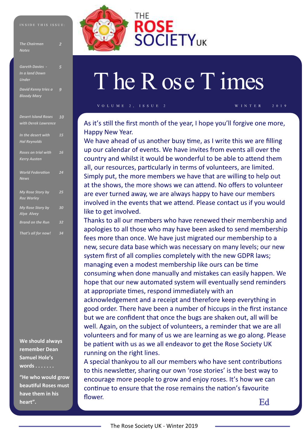 Rochfords International Rose Trials