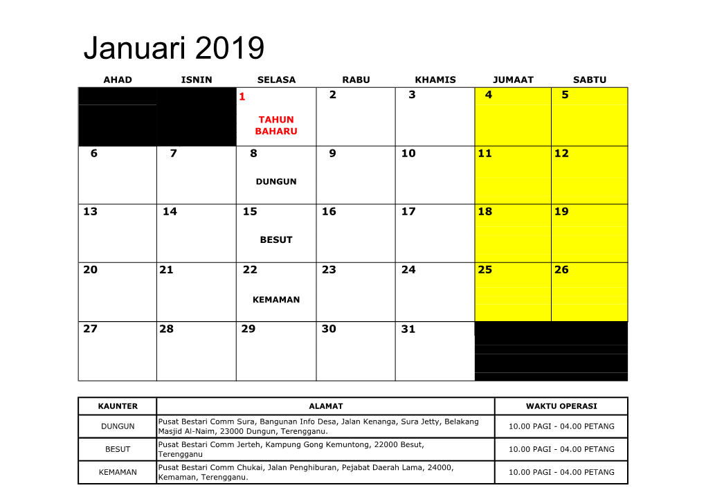 Januari 2019