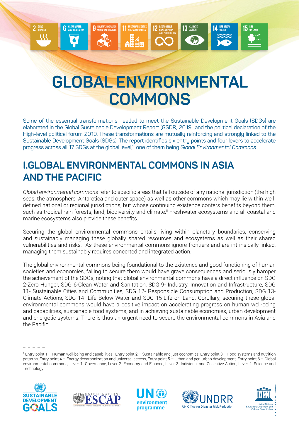 Global Environmental Commons