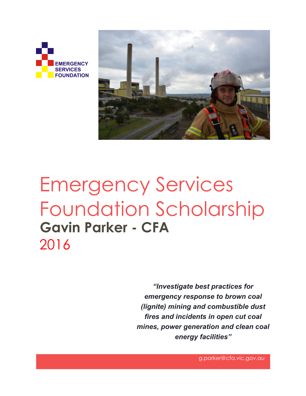 Gavin Parker - CFA 2016