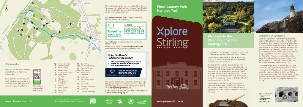 The Plean Country Park Heritage Trail