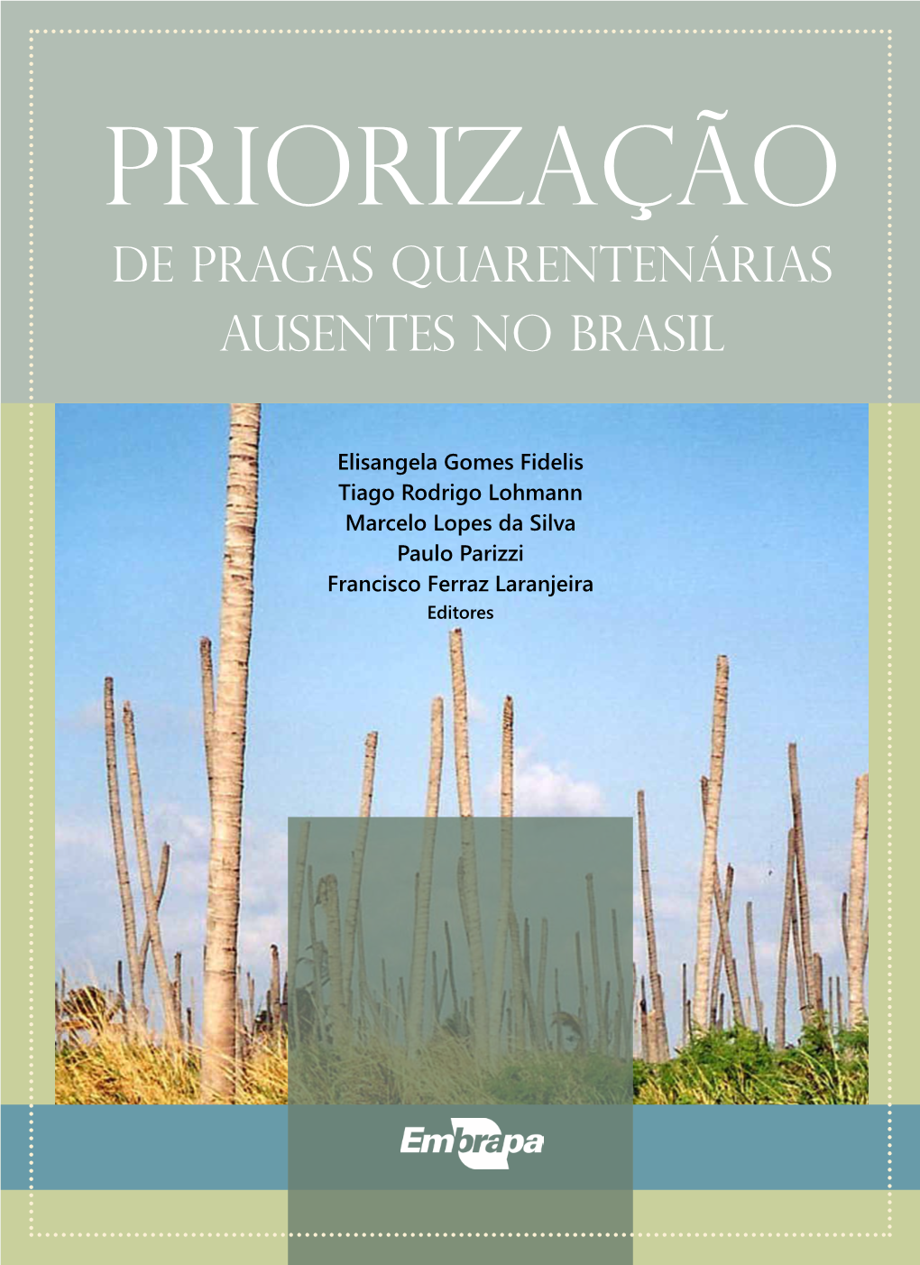 Processo De Priorização De Pragas Quarentenárias Ausentes: Hierarquia, Critérios E Lista Final