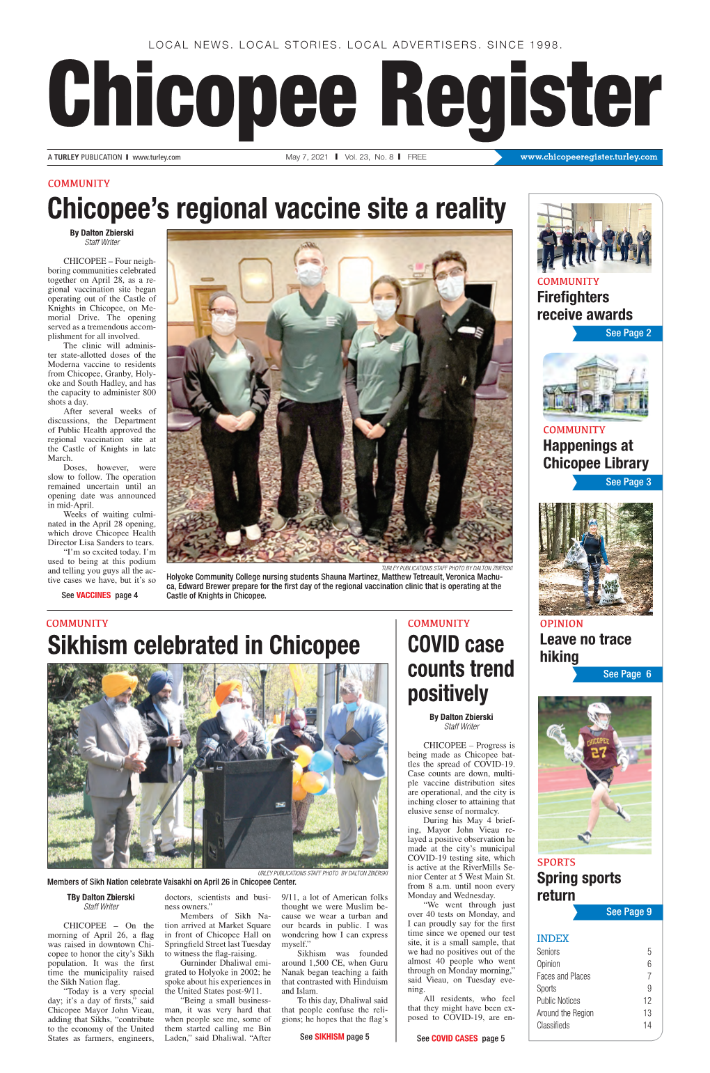 Chicopee's Regional Vaccine Site a Reality