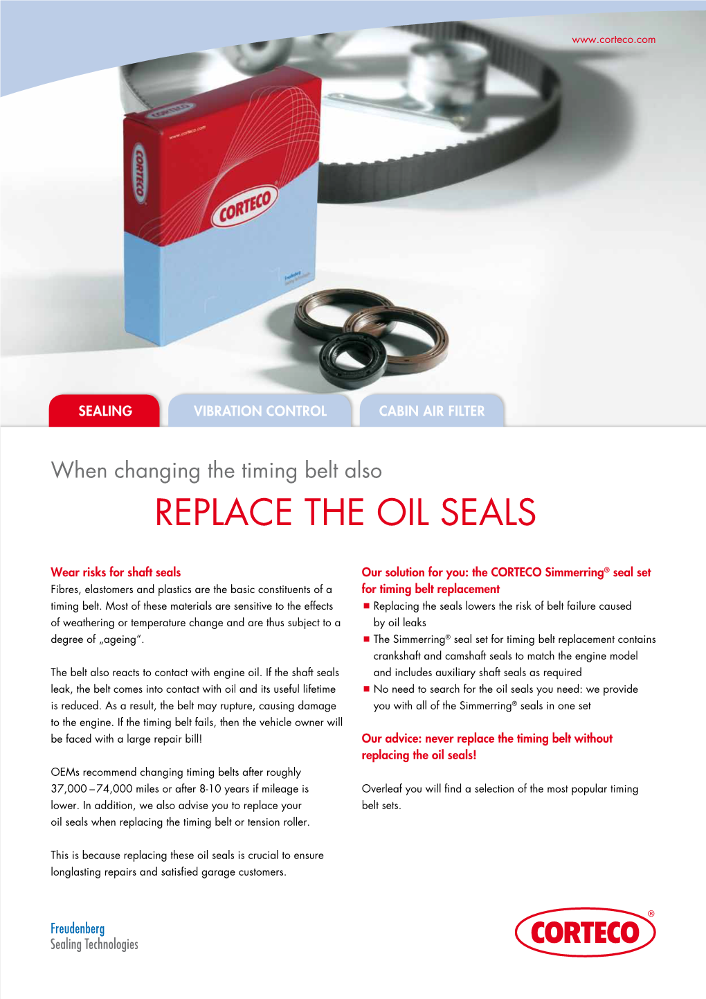 Replace the Oil Seals