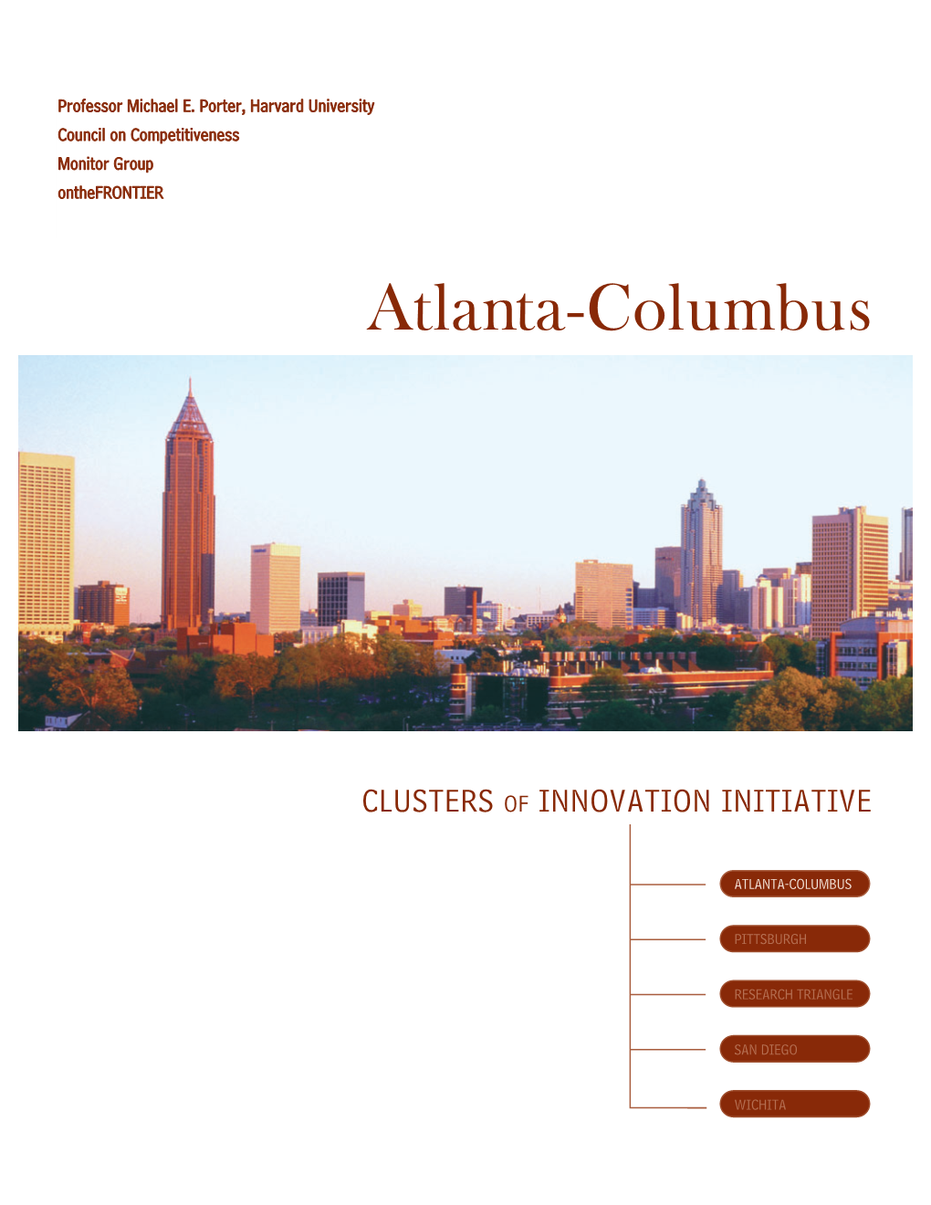 Clusters of Innovation Initiative: Atlanta-Columbus