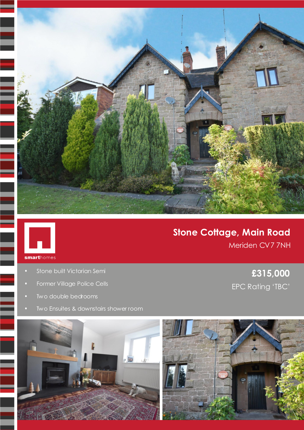 £315,000 Stone Cottage, Main Road