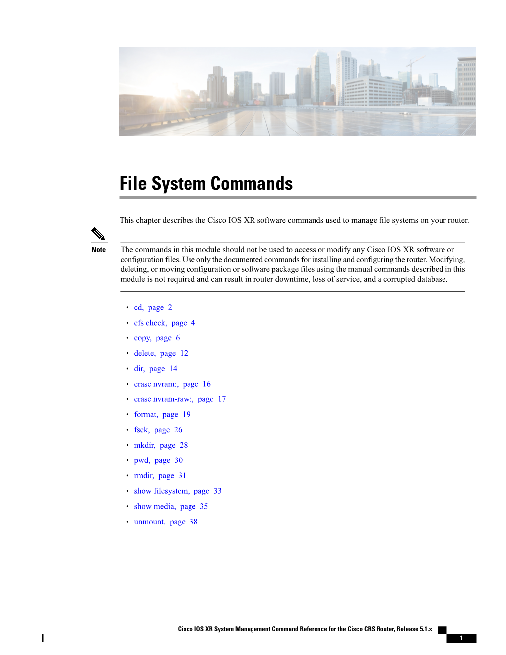 File System Commands