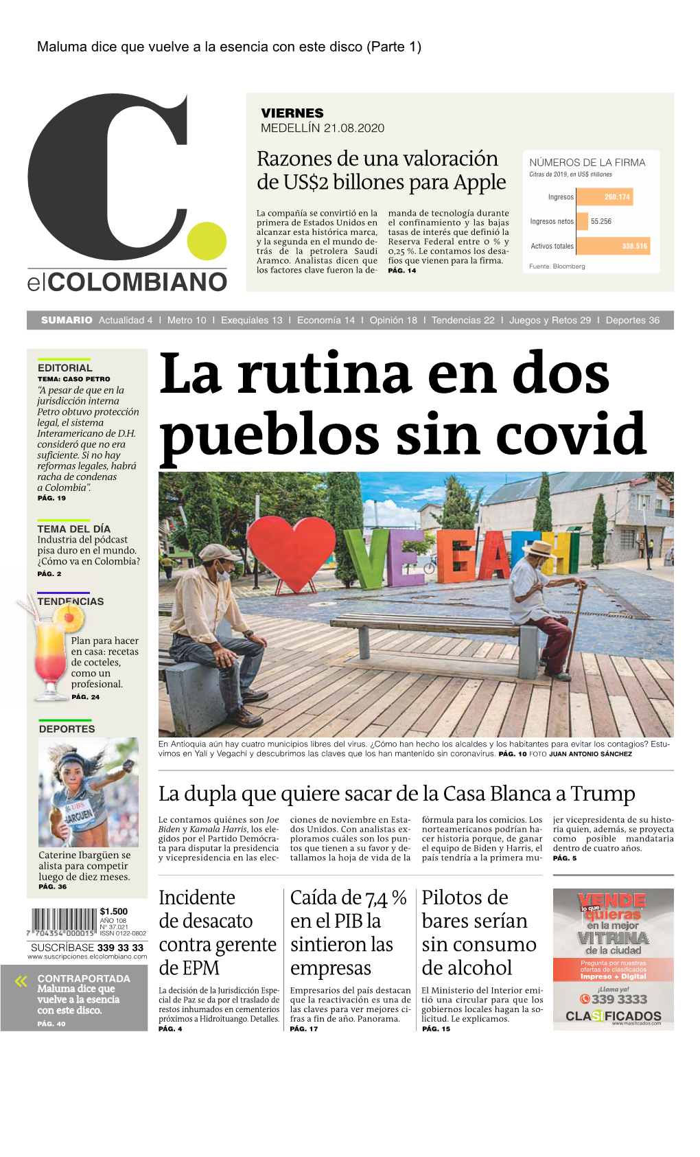 La Rutina En Dos Pueblos Sin Covid