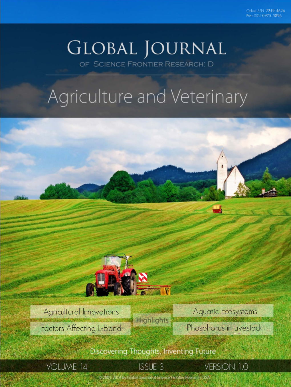 Global Journal of Science Frontier Research: D Agriculture & Veterinary