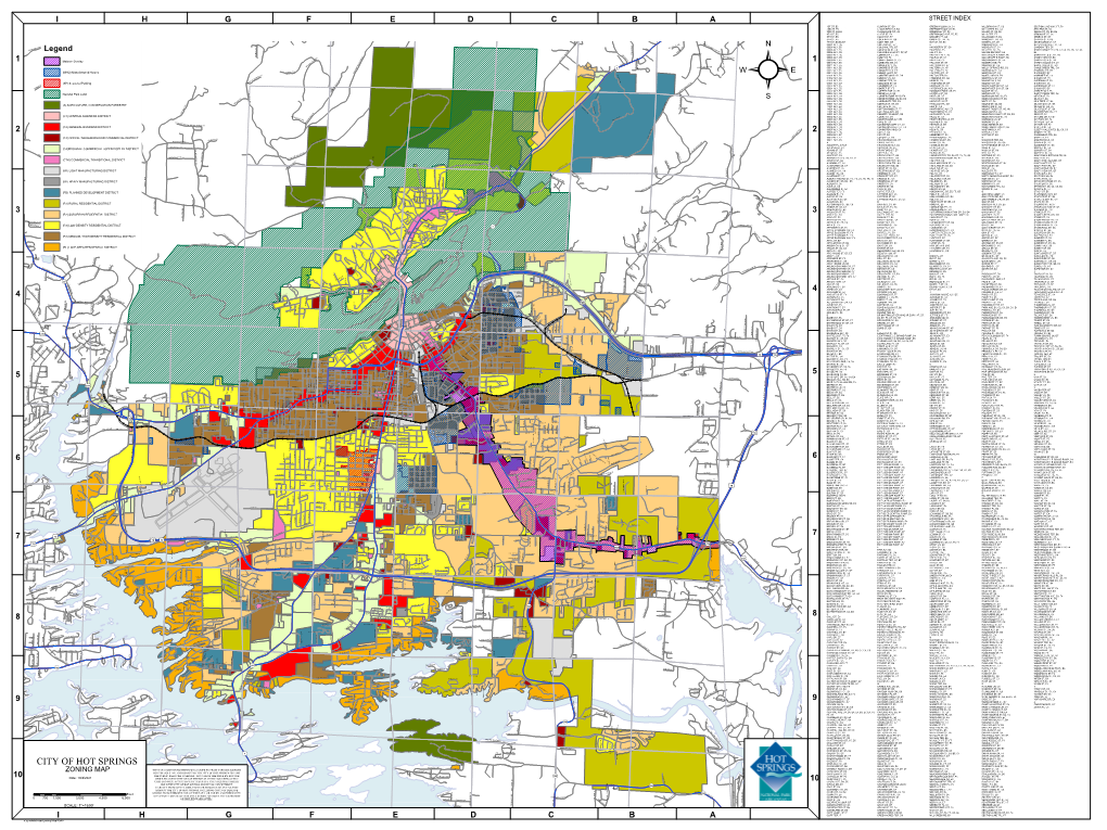 Zoning Map 36X48