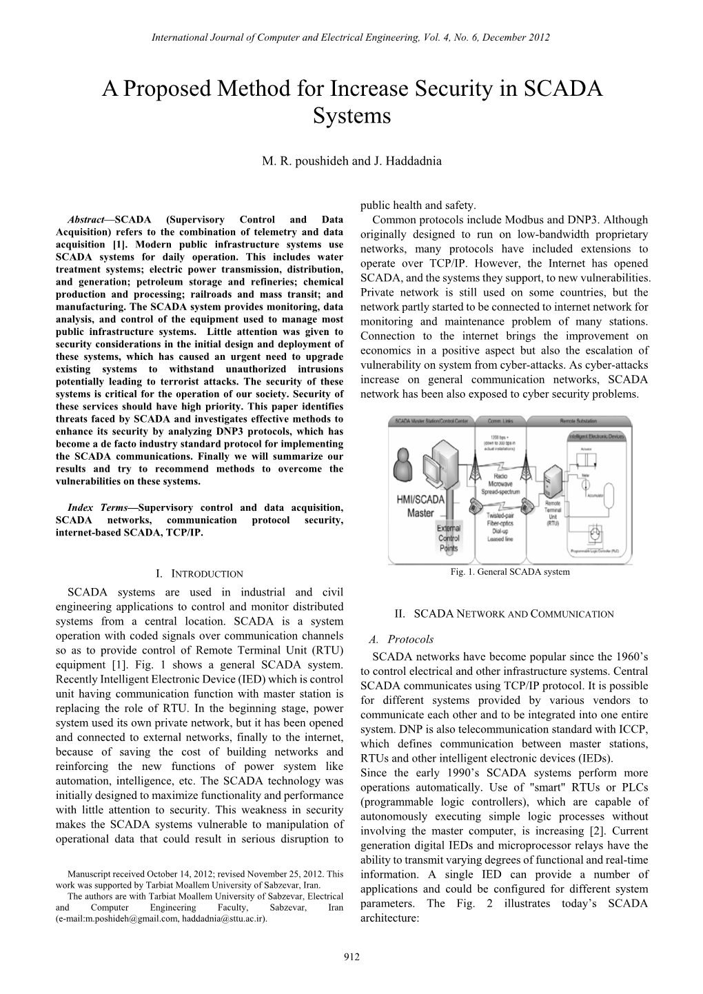 International Journal of Computer Theory and Engineering