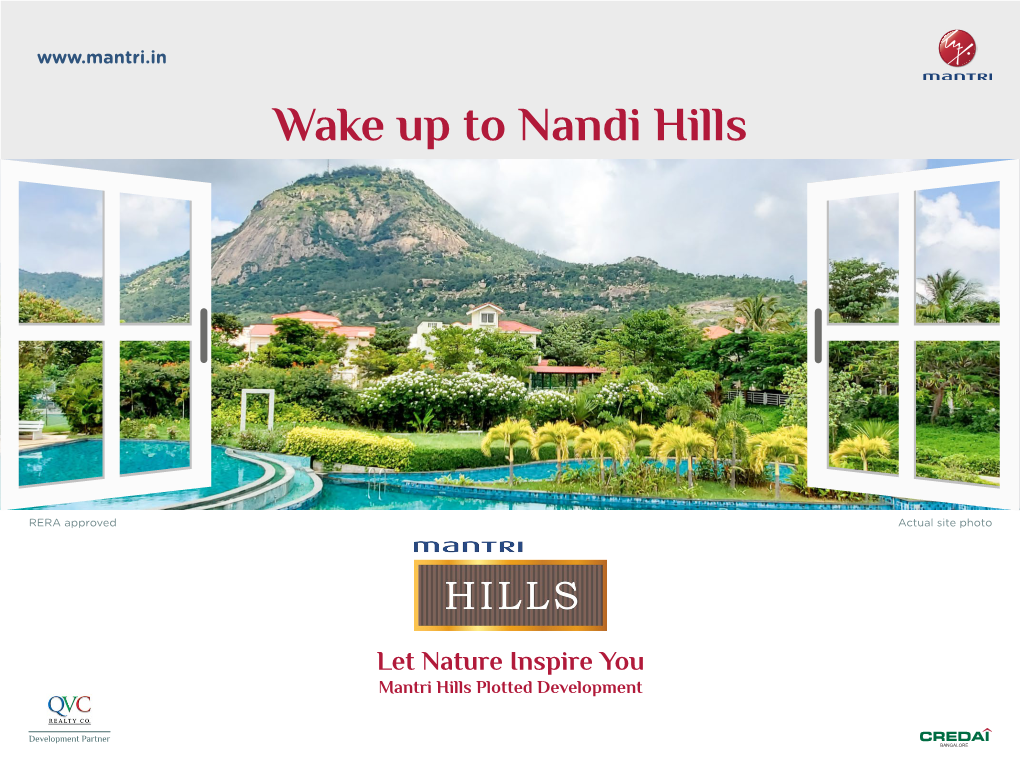 Wake up to Nandi Hills
