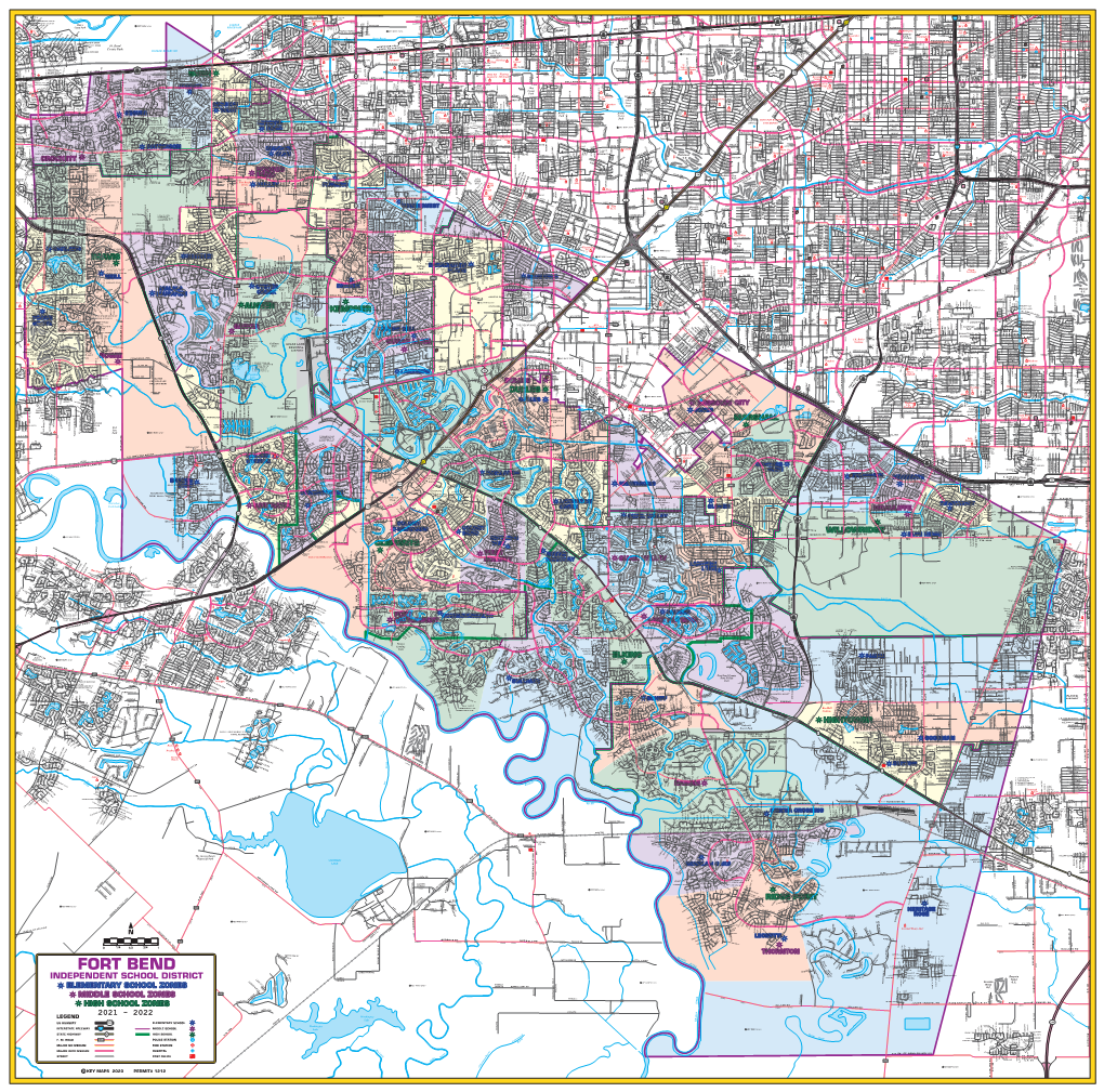 2021-22 District Attendance Boundary Map (PDF)