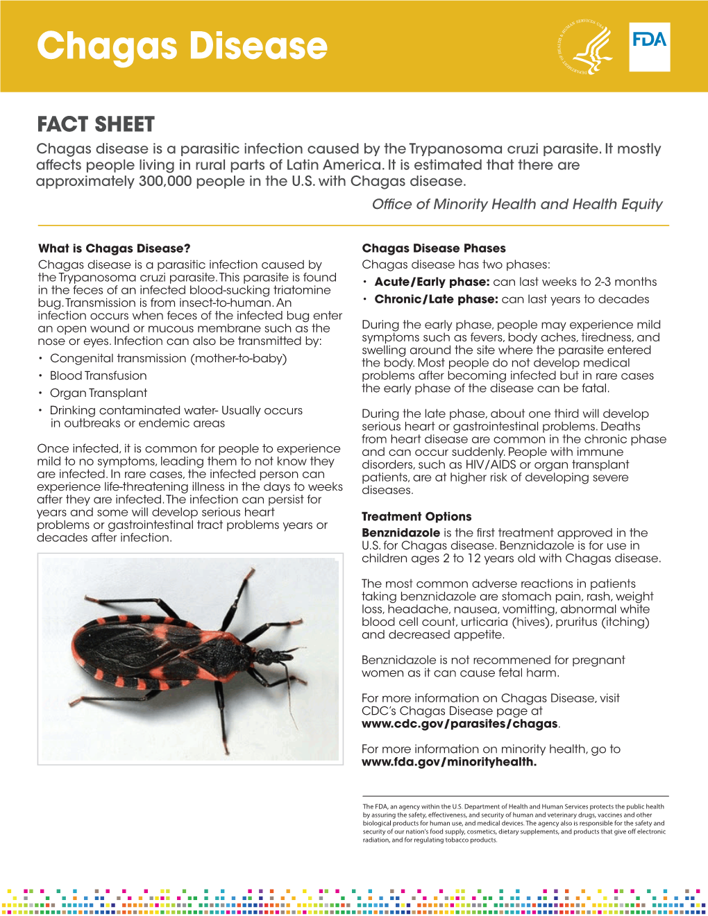 Chagas Disease Fact Sheet